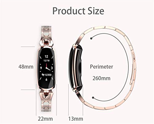 image for Dasuy Fitness Tracker Waterproof Smart Watch with Heart Rate Monitor, 