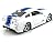 2006 Ford Mustang GT LOPRO 1/24 White w/ extra rims