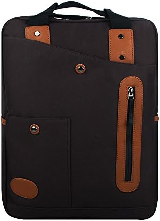 Orota Vintage Canvas Laptop Backpack Rucksack for College School Travel Daypack