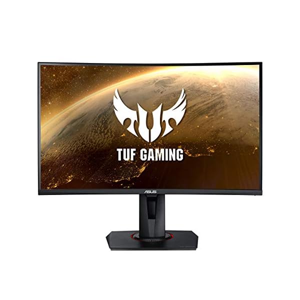 ASUS TUF Gaming VG27WQ Curved Gaming Monitor – 27 Inch WQHD (2560x1440), 165Hz, Extreme Low Motion Blur , Adaptive-sync…