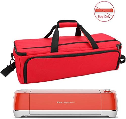 Carrying Bag Compatible with Cricut Explore Air(Air2) / Cricut Maker, Tote Nylon Carry Bag Fit to Cricut Die-Cut Machine and Supplies