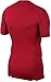Nike Pro Men's Short-Sleeve Training Top (University Red/Black, L)