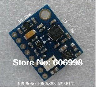 SYEX 5pcs/lot GY-86 10DOF MS5611 HMC5883L MPU6050 Module MWC Flight Control Sensor Module Wholesale