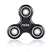 Anxiety Stress Relief Fidget Spinner: Calming Toy for Focus, Relaxation, Distraction & Improved Mood - Aids Depression, Worry & Fear - Perfect Gift for Autism, Anger, ADD, ADHD & PTSD (Black)