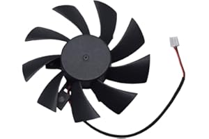 inRobert DIY Dual Bearing 85mm 2pin Video Card Fan Replacement for Zotac GTX 1050 Ti mini Graphic Card
