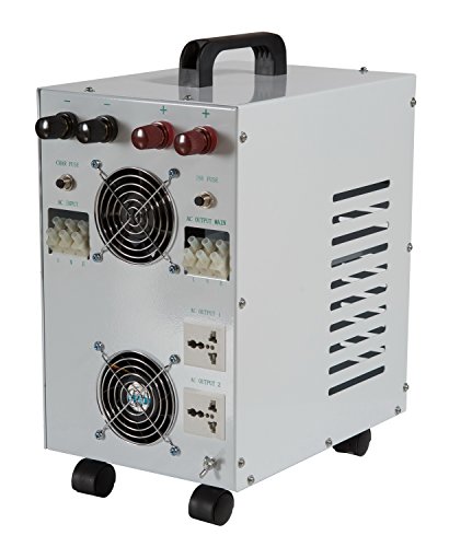 Solinba 3000w(Peak 9000w) Pure Sine Wave Off Grid Power Inverter 80A Charge Function DC48v to AC110v Converter Generator 60Hz+LCD Display