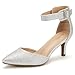 DREAM PAIRS Women's Lowpointed Low Heel Dress Pump Shoes