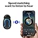 Mini Bluetooth 5.0 Wireless Earbuds Single Earpiece in-Ear Earphone with 120 H Playing Time 1500mAh Portable Charging Case 6.0 Noise Cancelling Mic and Clear Sound Car Headset with iPhone Android