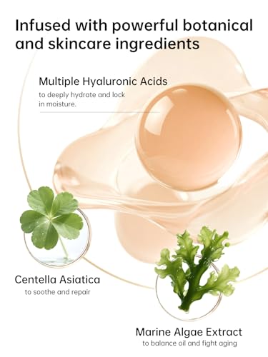 CATKIN Cushion Makeup Foundation, Lightweight and Durable Formula, Anti-Aging, Natural Effect, 7 in 1 Herbal Extracts, Transparent Satin Finish, Refills Included, 13g*2