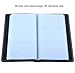 MaxGear PU Leather Business Card Book Holder, Business Card Organizer, Name Card Book Holder -Holds 180 Cards Black