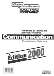 Communication, première & terminale professionnelles