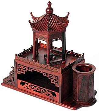 Pen Holder Wooden Pen Holder Desk Decoration Business Card