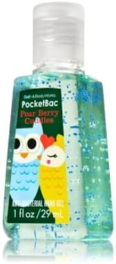 Bath &amp; Body Works Anti-bacterial Pocketbac Sanitizing Hand Gel - Pear Berry Cuddles 1 Fl Oz