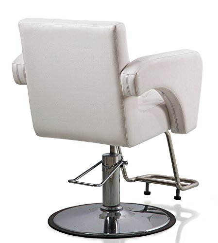 Shengyu White Hydraulic Styling Barber Chair Hair Spa Beauty Salon Equipment