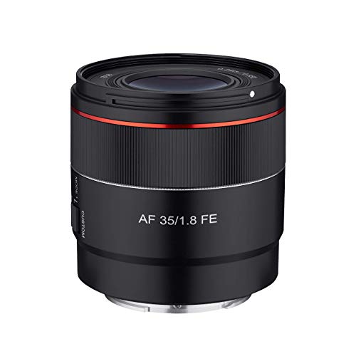 Samyang AF 35mm F1,8 FE für Sony E-Mount Vollformat & APS-C, ultra leichtes Weitwinkelobjektiv mit 63,6° Bildwinkel & schnellem Autofokus, Festbrennweite für Sony Alpha A7 III A7C A7C II A7C R – Bild 4