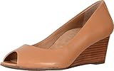 VIONIC Women's Bria Caramel Sheep Nappa Wedge 9 Medium