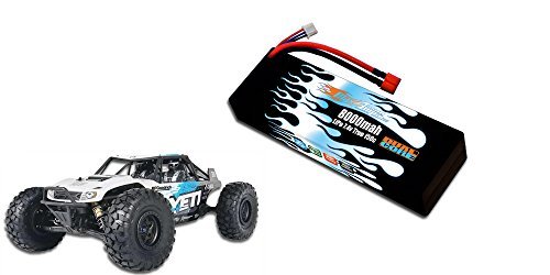 Maxamps.com Hard Case Race Edition 8000mah 7.4v 2s LiPo for Axial Yeti