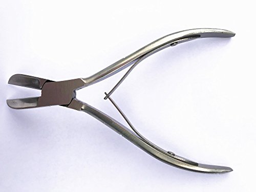 Stainless Steel Toenail Clippers with Safety Tip Cover Thick Nails Care Tools, Anti Slip,Long 5.5 inch
