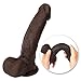 Realistic Silicone Dildo with Strong Suction Cup for Sex Toys, LUV-SPOT Body-Safe Material Hands-Free Lifelike Penis Adult Sex Play for Women and Couples