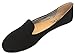 Womens Faux Suede Loafer Smoking Shoes Flats 3 Colors