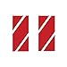 VELCRO Brand Velcro(R) Brand Iron-On Rectangles 3/4