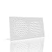 AC Infinity White Ventilation Grille 12", for PC Computer AV Electronic Cabinets, Replacement Grille for AIRPLATE S7/T7