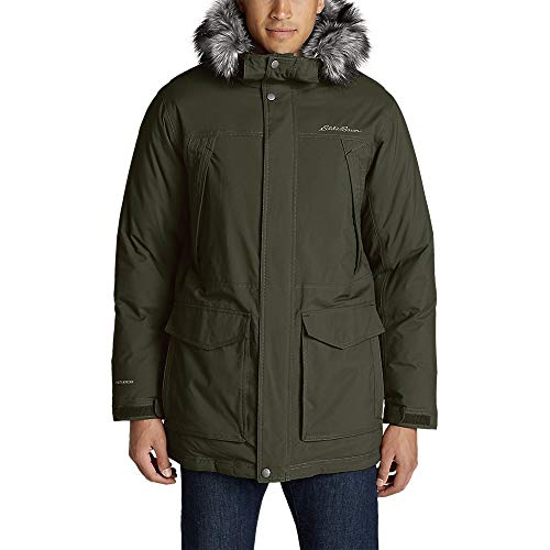 Eddie Bauer Men's Superior Down Parka, Dark Loden Medium Pricepulse