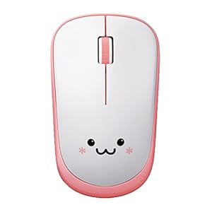 ELECOM ワイヤレスマウス IRLED 静音マウス 3ボタン 省電力 ピンク M-IR06DRSPN