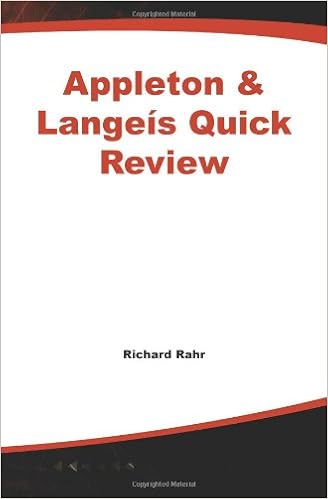 Appleton Langes Quick Review Physician Assistant - 