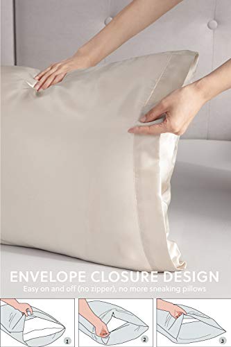 Bedsure-Satin-Pillowcase-for-Hair-and-Skin-2-Pack-Queen-Size-20x30-inches-Pillow-Cases-Satin-Pillow-Covers-with-Envelope-Closure-Beige