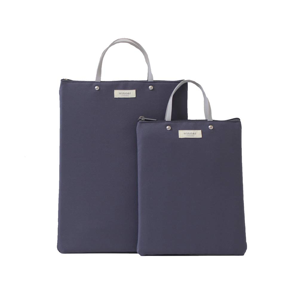 KARRESLY Waterproof A4 Document Organizer Bag Tote Holder File Folder iPad Bag for Men Women