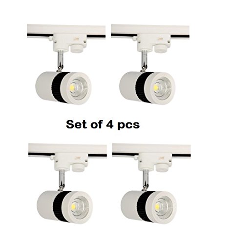 AKC LED Metal Spot Track Light 9w (Warm white, 6x10x13 cm) - Set of 4 pcs