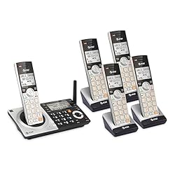 AT&T CL83507 DECT 6.0 5-Handset Cordless Phone for