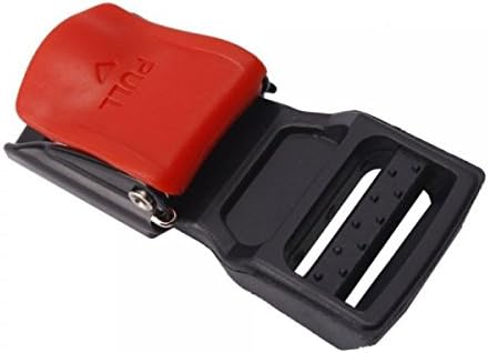 Plastic Motorcycle Helmet Speed Clip Chin Strap Quick Release Buckle Red NEW
