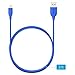 Anker Powerline Lightning Cable (3ft), MFi Certified High-Speed Charging Cord Durable for iPhone Xs/XS Max/XR/X / 8/8 Plus / 7/7 Plus, and More (Blue)