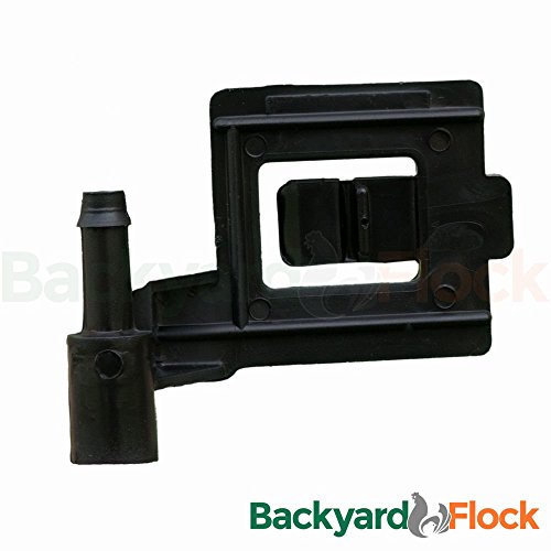 5 Pack Cage Coop Hose Brackets for Chicken Poultry Water Drinker Cups & Nipples