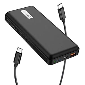 ELECJET PowerPie | Powerbank USB C 45W PD PPS | 2000mAh | QC 3.0 | Externe batterij draagbare oplader voor laptops…