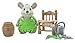 Li'l Woodzeez Nibbles Handydandy Playset