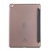 iPad Air 2 Case,THZY iPad Air 2 Smart Cover+Transparent Back Cover Apple iPad Air 2 (iPad 6) 2014 Model Ultra Slim Lightweight Stand with Smart Cover Auto Wake/Sleep (Mysterious Black)