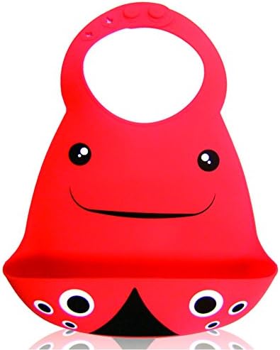 ON SALE AjayR Lovely silicone Waterproof Bibs Quick and Easy to Clean - Silky Soft / Comfortable