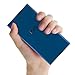 Portable Charger, iKits 5000mAh Ultra Compact Portable Power Bank External Battery Pack Input: 5V 2A, Output:2.4A with Smart IC Technology for iPhone / iPad & Samsung Google Nexus & more Blue