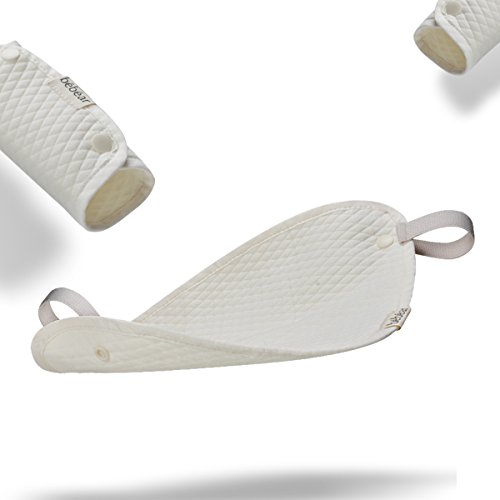 image for bebear Bebamour Natural Baby Drool and Teething Pad For All Carry Posi