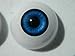 26mm Pair of Realistic Life Size Acrylic Half Round Hollow Back Eyes for Halloween PROPS, MASKS, DOLLS or Bears FB02