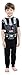 Star Wars Boys' Galactic 4-Piece Cotton Pajama Set