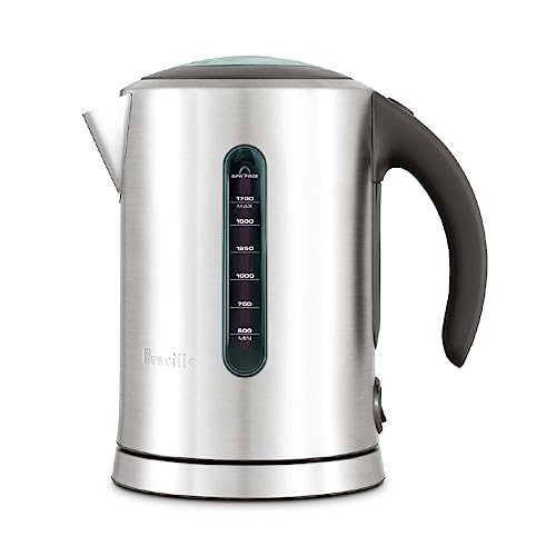 Breville BKE700BSS Soft Top Pure Hot Water Kettle, Brushed Stainless Steel