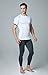 TM-MUB23-WHT_X-Large Men's Short Sleeve T-Shirt Cool Dry Compression Baselayer MUB23