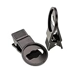 AKOAK Portable Universal 37mm Thread Clip for Cell Phone Camera Assistant Lens and Effects Filters,Pack of 2