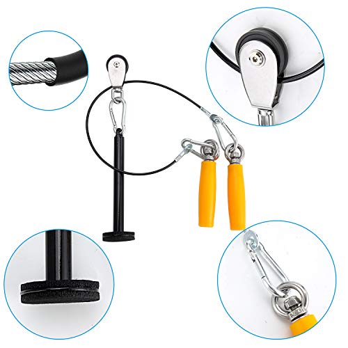 PELLOR-2020-Upgrade-Fitness-Wrist-Exerciser-Forearm-Blaster-Device-Anti-Slip-Two-Handles-Weight-Bearing-Pulley-Arm-Strength-Training-Fitness-Equipment-for-Women-Men-Home-Gym-Use-110lbs