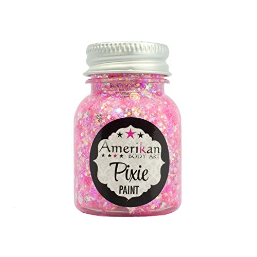 Amerikan Body Art Pretty in Pink Pixie Paint Glitter Gel (1 oz)