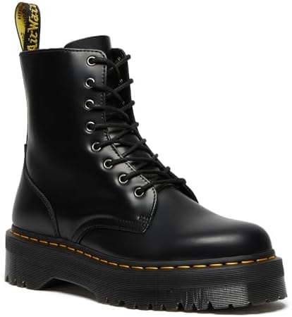 1460-100-1 穴上下各10 Amazon.com | Dr. Martens Unisex 1460 Greasy Leather 8 Eye Boot